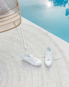 Baya Mornington Outdoor Rug - Pale Sand | Recycled PET Fibre