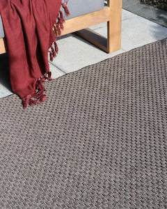 Baya Flax Outdoor Rug - Pewter