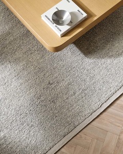 Baya Clifton NZ Wool Floor Rug - Ash
