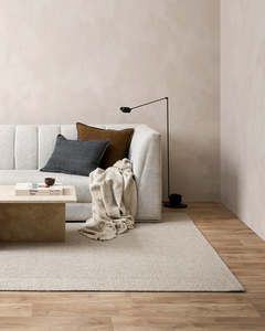 Baya Vermont 100% Wool Rug - Driftwood