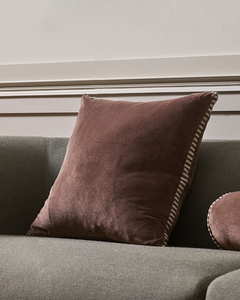 Baya Edward Cushion - Chocolate | 50 x 50cm