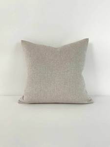 Outlet: Neutral Cushion Cover in Mokum Fabric - Colour Linen