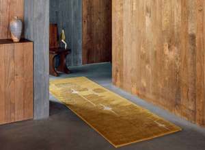 Élitis Marcel Wool Runner Rug - Ocre