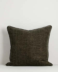 Cushions: Baya Sutton Cushion - Olive