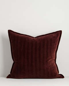 Baya Stria Cushion - Merlot