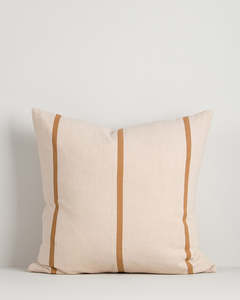 Cushions: Baya Otis Cushion - Oat/Caramel