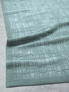 Rugs: Tribe Home Tait Rug Embossed - Steele Blue | 100% Wool