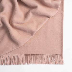 Weave Home Nevis Throw Blanket - Rose | NZ Lambswool