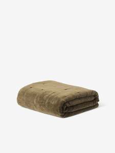 All Bedding: Città Cotton Velvet Quilt – Ivy