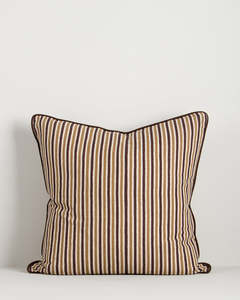 Cushions: Baya Strato Cushion – Chocolate