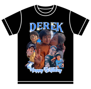 Custom Graphic Tee: Birthday Star Custom Graphic Tee