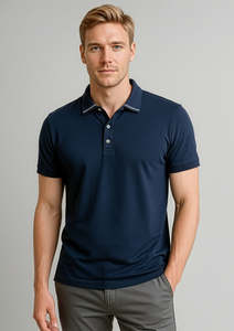 Healthwear: Aston Mens Short Sleeve Polo