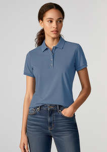 Healthwear: City Womens Short Sleeve Polo