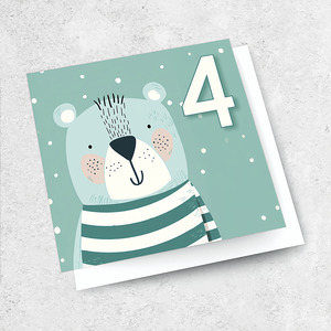 age 4 - bear