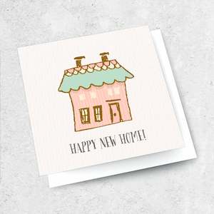 Small Cards 1: happy new home