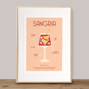 Prints: cocktail - sangria