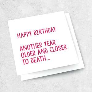 Sale: happy birthday, another year older