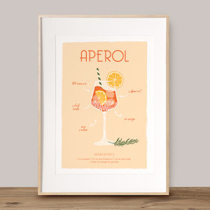 Prints: cocktail - aperol