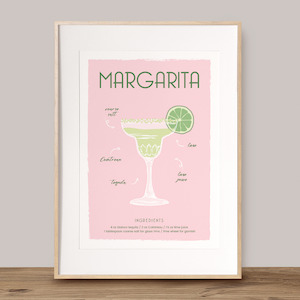 Prints: cocktail - margarita