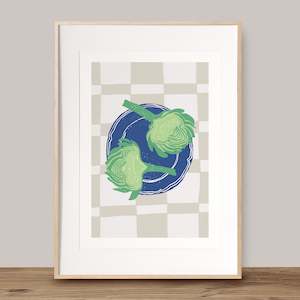 Prints: arty artichokes