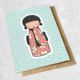kokeshi doll mint