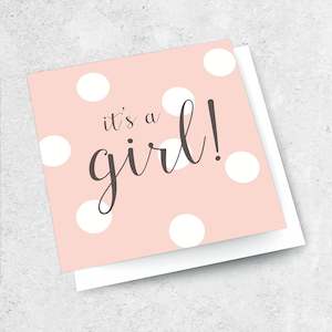 Small Cards 1: it’s a girl!