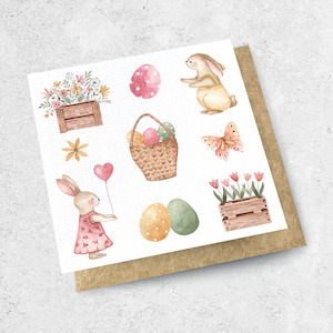 Small Cards Textured: easter love