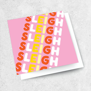 Small Cards 1: sleigh