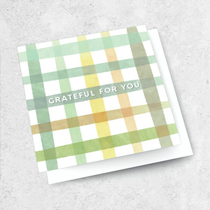 gingham grateful for you