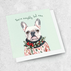 Christmas Cards: naughty but nice