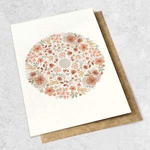 Sale: floral mandala - circle