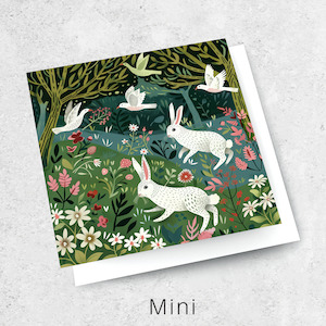 Mini Cards Luxe Textured: night meadow