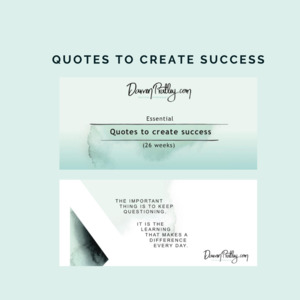 Motivation: Quotes to Create Success Calendar