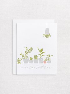 Letterpress greeting card - New home - Inker Tinker