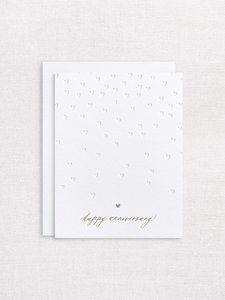 Letterpress greeting card - Anniversary - Inker Tinker