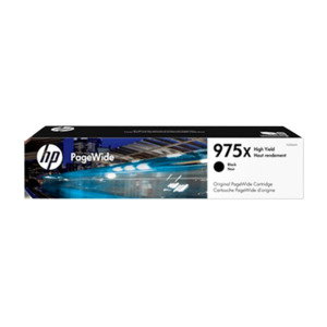 Hewlett Packard Ink: HP Genuine 975X Black Hi-Yield Ink Tank