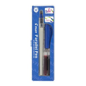 Pilot Parallel Pen 2x ink cartridges (blue and red) (6.0mm/3.8mm/2.4mm/1.5mm)
