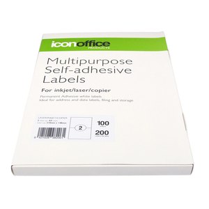 Multipurpose Labels 210x148mm 2 Per Sheet