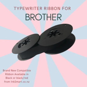 Products: Brother Deluxe 220, 600, 700, 750, 750TR, 760TR, 762TR TYPEWRITER RIBBON inksmart.co.nz