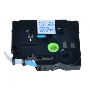Brother TZe-233 12mm Blue On White Tape - 8 metres - inktoner cartridges New Zealand