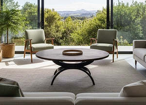 Kitching Living: Oval Coffee Table