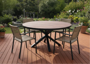 Hardwood Round Table