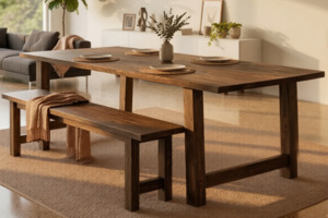 Indoor Furniture: Modern Homestead Dining Table