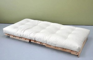 INNATURE Organic Cotton & Wool Futon Mattress