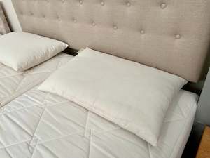 INNATURE Organic Cotton & Wool Pillow. Handmade in NZ