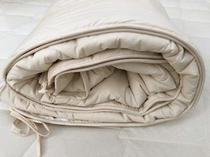 Baby Children S Bedding: Organic cotton cover wool COMBO Duvet Inners. Made in NZ