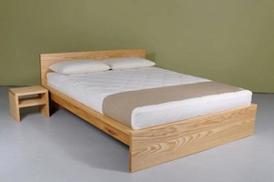 Timber Slat Bedframes Bases: INNATURE 'NEW CLASSIC' Solid Timber Bed Base