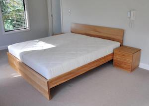 Timber Slat Bedframes Bases: INNATURE 'NOVA' Slat Bed Frame