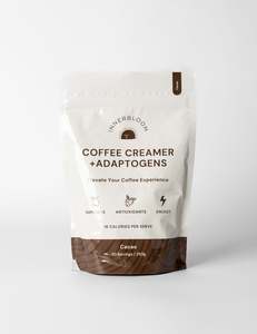 Frontpage: Coffee Creamer + Adaptogens (Cacao & Cordyceps)