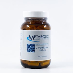 Metabolic Maintenance: L-Methionine (500mg)